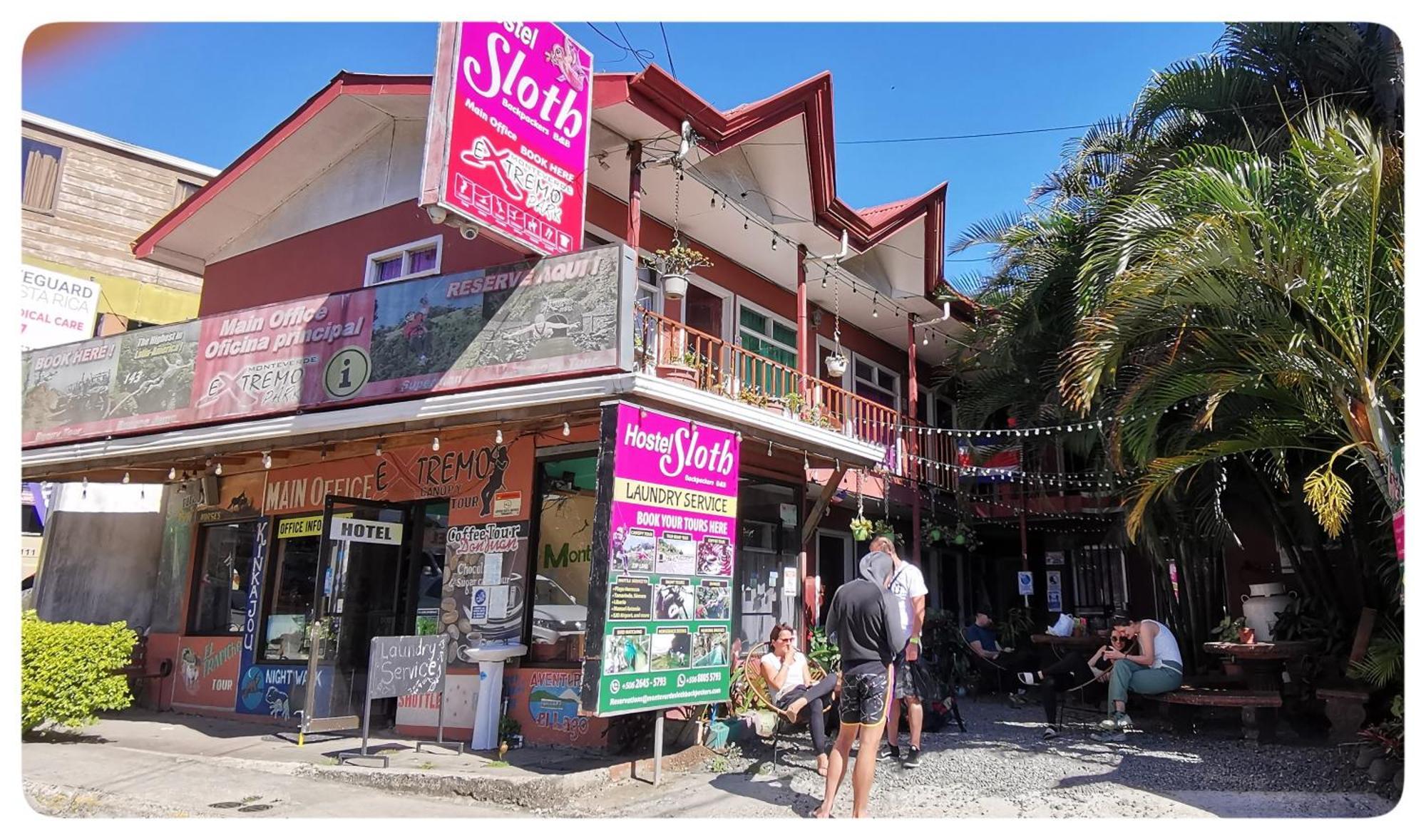 Hotel & Hostel Sloth Backpackers Monteverde Exterior photo